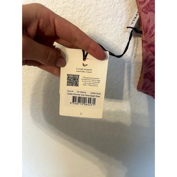 NWT Spell and The Gypsy Collective Goldie Shimmer One Piece Swimsuit - Picture 5 of 7